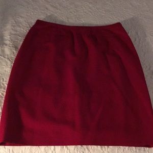 Red Pencil Skirt
